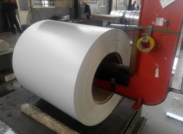 prepainted cold roll<BR> steel coils (PPCR)